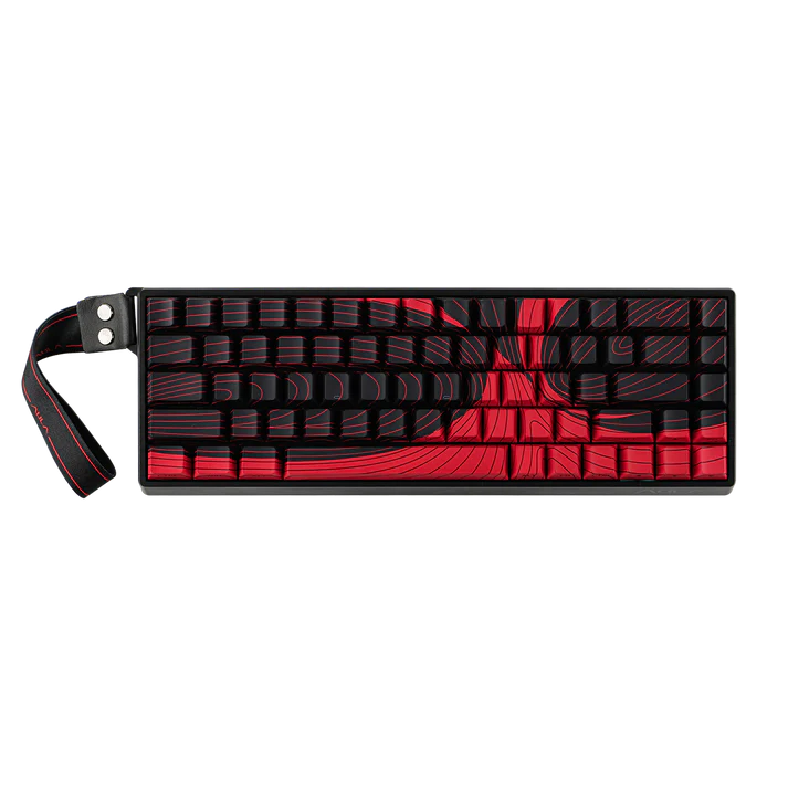 Aula WIN68 HE MAX Black Red, RGB Gasket, Hall Effect (Magnetica), Tastatura Gaming, Layout 65%, Negru