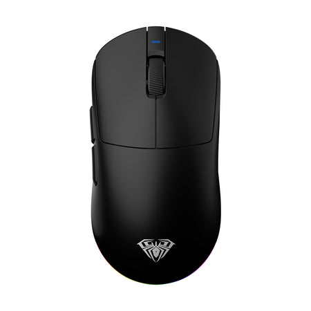 Mouse AULA V9 PRO+ 8K Black, Wireless Bluetooth, Mouse Gaming, Negru