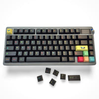 Aula NOVA75 Black Frosted, Hotswap RGB Gasket Bluetooth Wireless, 75% Layout, Tastatura Mecanica Gaming, Negru