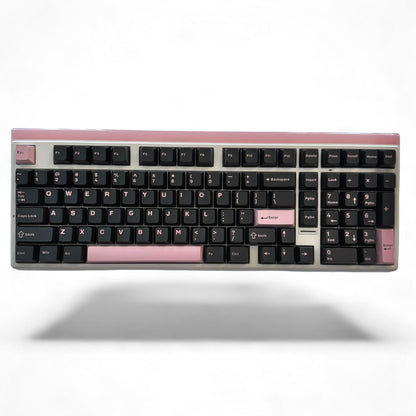 Aula HERO99 8K Black Pink, RGB Gasket, Hall Effect (Magnetica), Tastatura Gaming, Layout 99%, Negru