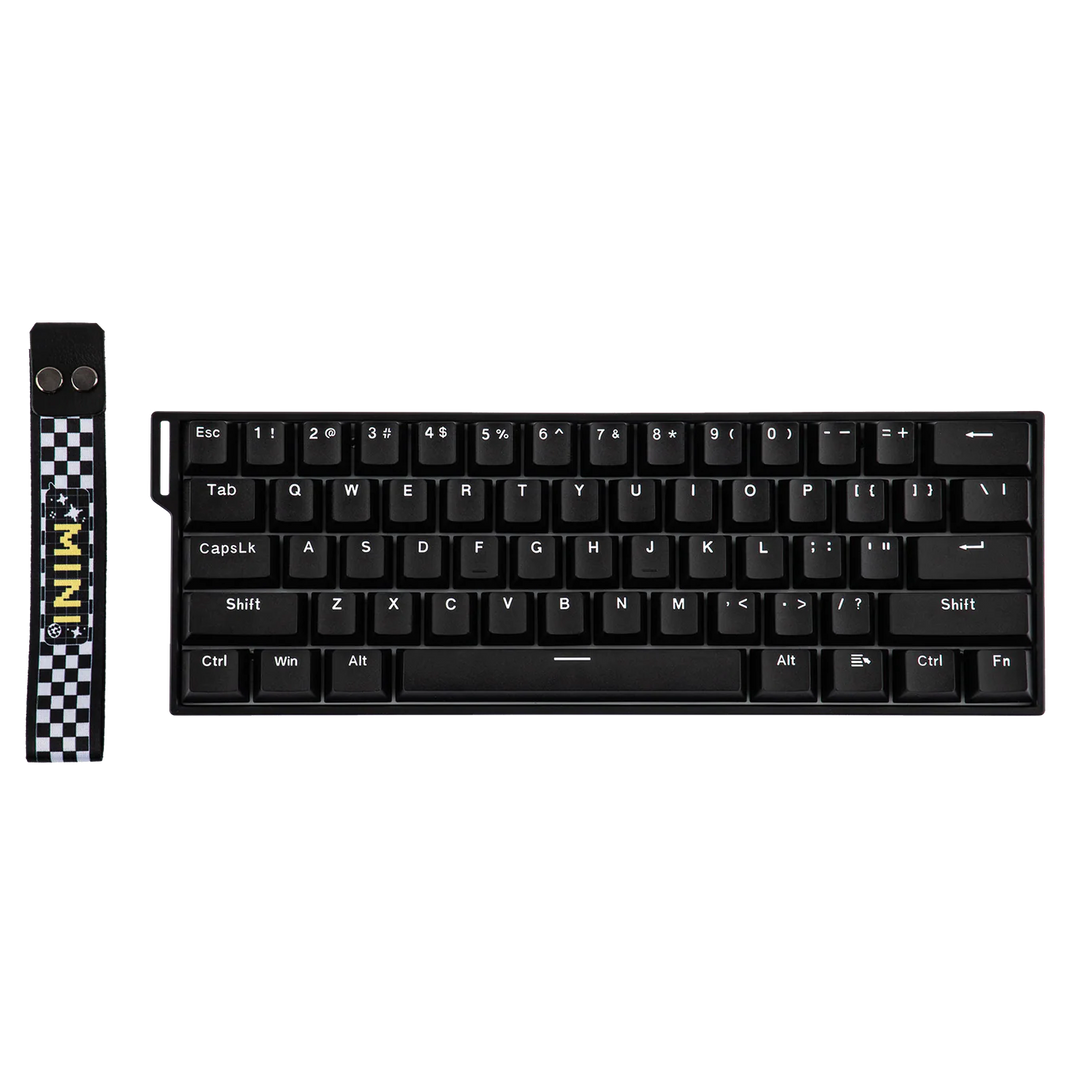 Aula MINI 60 8K Black, Fara Iluminare, Bluetooth Wireless, Hall Effect (Magnetica), Negru