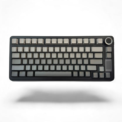 Aula S75 PRO Black Grey gradient (Side-Printed), Hotswap RGB Gasket Bluetooth Wireless, Tastatura Mecanica Gaming, Negru