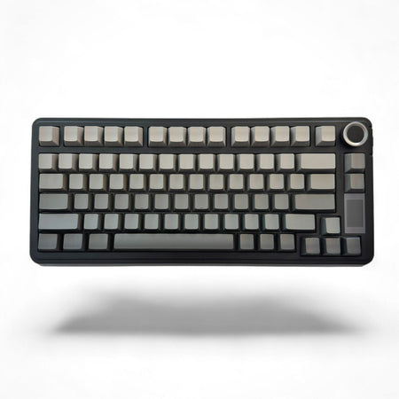 Aula S75 PRO Black Grey gradient (Side-Printed), Hotswap RGB Gasket Bluetooth Wireless, Tastatura Mecanica Gaming, Negru
