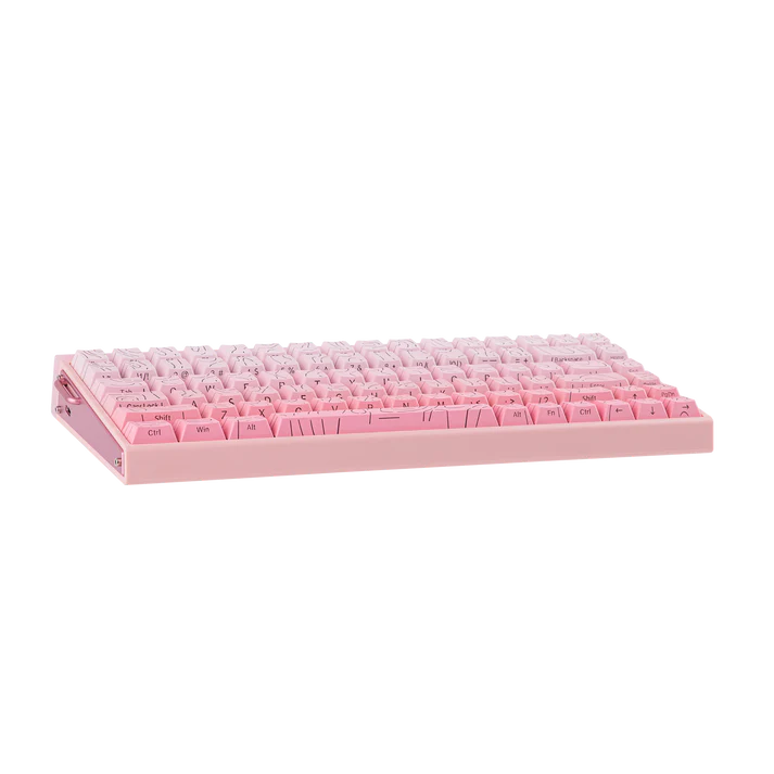 Aula HERO84 8K Pink (Side-Printed), RGB Gasket, Hall Effect (Magnetica), Tastatura Gaming, Layout 75%, Roz