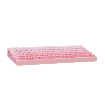 Aula HERO84 8K Pink (Side-Printed), RGB Gasket, Hall Effect (Magnetica), Tastatura Gaming, Layout 75%, Roz