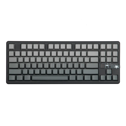 Aula F87 PRO V2, Black Grey gradient (Side-Printed), Hotswap RGB Gasket Bluetooth Wireless, Tastatura Mecanica Gaming, Gri