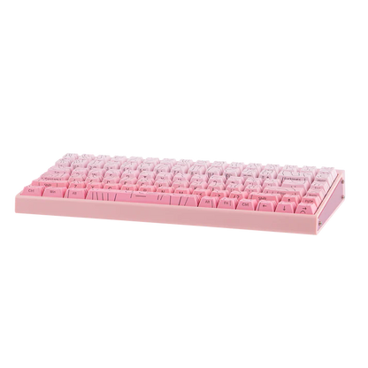 Aula HERO84 8K Pink (Side-Printed), RGB Gasket, Hall Effect (Magnetica), Tastatura Gaming, Layout 75%, Roz