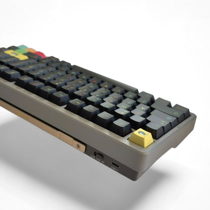 Aula NOVA75 Black Frosted, Hotswap RGB Gasket Bluetooth Wireless, 75% Layout, Tastatura Mecanica Gaming, Negru