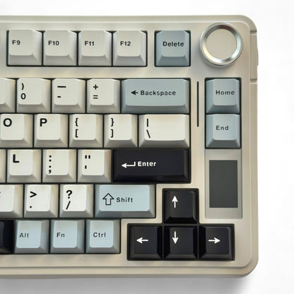 Aula S75 PRO White Blue, Hotswap RGB Gasket Bluetooth Wireless, Tastatura Mecanica Gaming, Alb