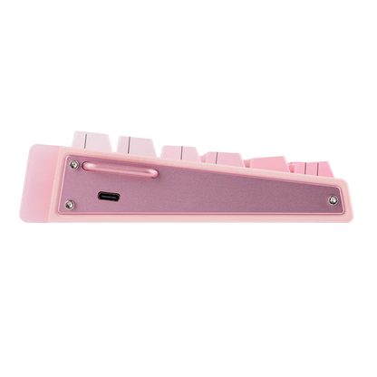 Aula HERO84 8K Pink (Side-Printed), RGB Gasket, Hall Effect (Magnetica), Tastatura Gaming, Layout 75%, Roz