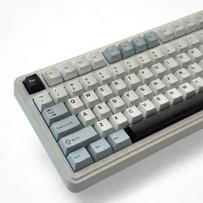 Aula S75 PRO White Blue, Hotswap RGB Gasket Bluetooth Wireless, Tastatura Mecanica Gaming, Alb