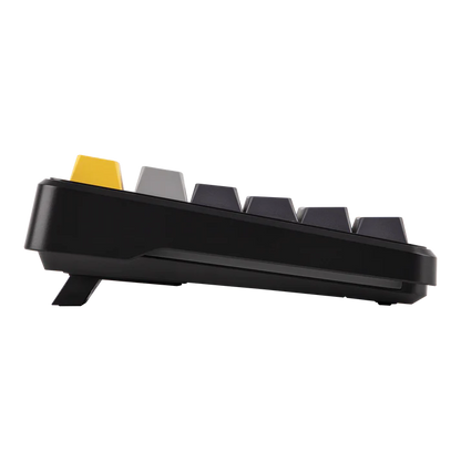 Aula F108 Grey Yellow, Hotswap RGB Gasket Bluetooth Wireless, Tastatura Mecanica Gaming, Gri