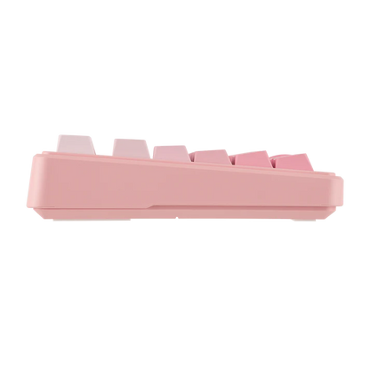 Aula F99 Pink (Side-Printed), Hotswap RGB Gasket Bluetooth Wireless, Tastatura Mecanica Gaming, Roz