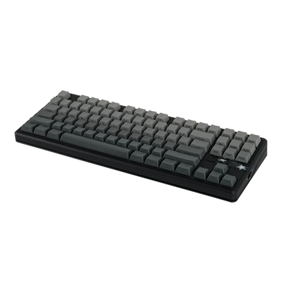 Aula F87 PRO V2, Black Grey gradient (Side-Printed), Hotswap RGB Gasket Bluetooth Wireless, Tastatura Mecanica Gaming, Gri
