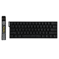 Aula MINI 60 HE MAX Black Contour, RGB Gasket, Hall Effect (Magnetica), Tastatura Gaming, Layout 60%, Negru