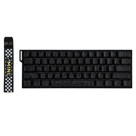 Aula MINI 60 HE MAX Black Contour, RGB Gasket, Hall Effect (Magnetica), Tastatura Gaming, Layout 60%, Negru