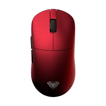 Mouse AULA V9 ULTRA 8K Red, Tri-Mode Bluetooth Wireless, Mouse Gaming, Roșu