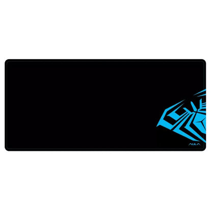 Aula MP-XL Deskmat 900x400x3mm, Mouse Pad Gaming XL, Textil, Baza Antiderapanta, Negru/Albastru