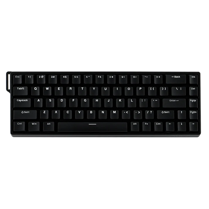 Aula WIN68 HE Black, Hotswap RGB Gasket Magnetica (Hall Effect), Tastatura Mecanica Gaming, Negru