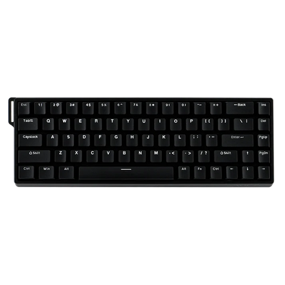 Aula WIN68 HE Black, Hotswap RGB Gasket Magnetica (Hall Effect), Tastatura Mecanica Gaming, Negru