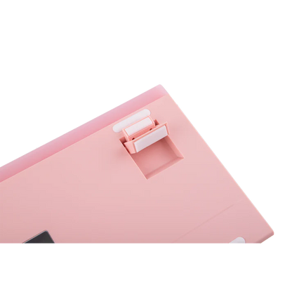 Aula HERO84 8K Pink (Side-Printed), RGB Gasket, Hall Effect (Magnetica), Tastatura Gaming, Layout 75%, Roz