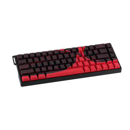Aula WIN68 HE MAX Black Red, RGB Gasket, Hall Effect (Magnetica), Tastatura Gaming, Layout 65%, Negru