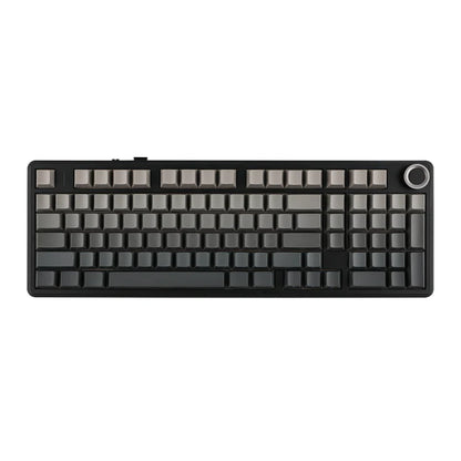 Aula F99 PRO Black Grey gradient (Side-Printed), Hotswap RGB Gasket Bluetooth Wireless, Tastatura Mecanica Gaming, Gri