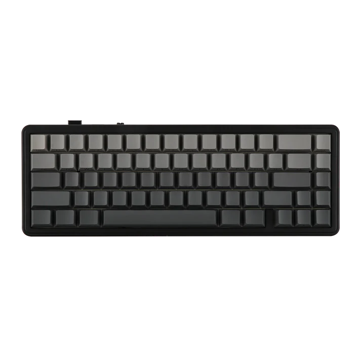 Aula F65 Black Grey gradient (Side-Printed) Hotswap RGB Gasket Bluetooth Wireless, Tastatura Mecanica Gaming, Black