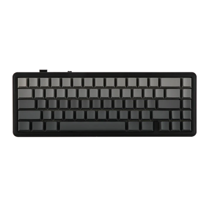 Aula F65 Black Grey gradient (Side-Printed) Hotswap RGB Gasket Bluetooth Wireless, Tastatura Mecanica Gaming, Black