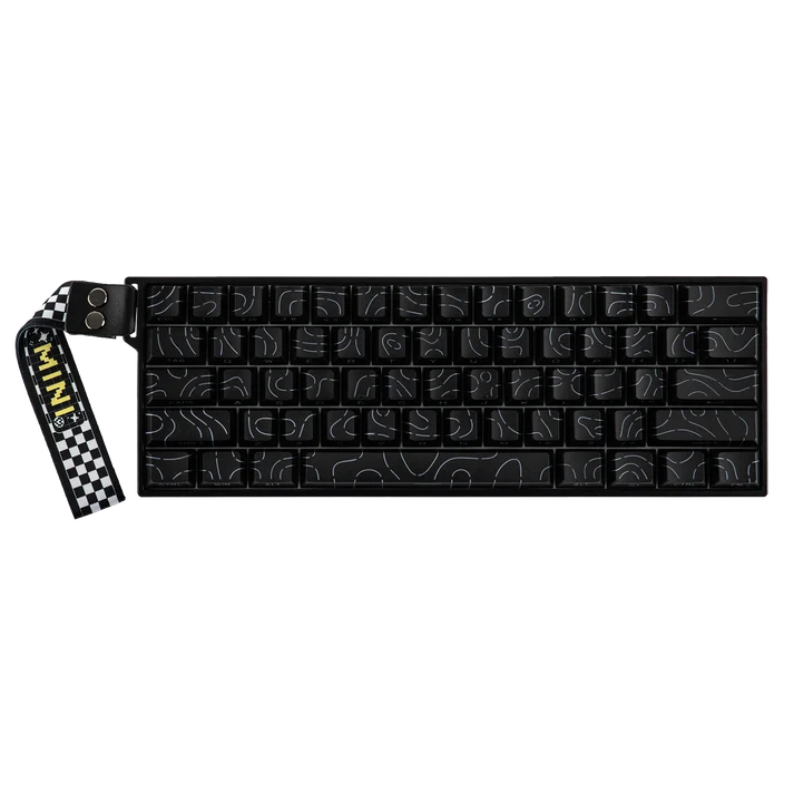 Aula MINI 60 HE MAX Black Contour, RGB Gasket, Hall Effect (Magnetica), Tastatura Gaming, Layout 60%, Negru