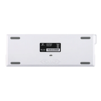 Aula WIN60 HE MAX White Blue, RGB Gasket, Hall Effect (Magnetica), Tastatura Gaming, Layout 65%, Alb