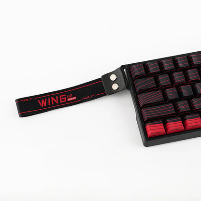 Aula WIN68 HE MAX Black Red, RGB Gasket, Hall Effect (Magnetica), Tastatura Gaming, Layout 65%, Negru