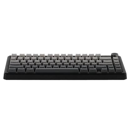 Aula F75 MAX Black Grey gradient (Side-Printed), Hotswap RGB Gasket Bluetooth Wireless, Tastatura Mecanica Gaming, Negru