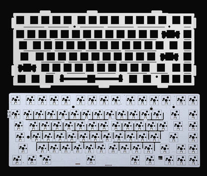 Mchose G75 PRO Glacier Gradient Hotswap RGB Gasket Bluetooth Wireless Tastatura Mecanica Gaming