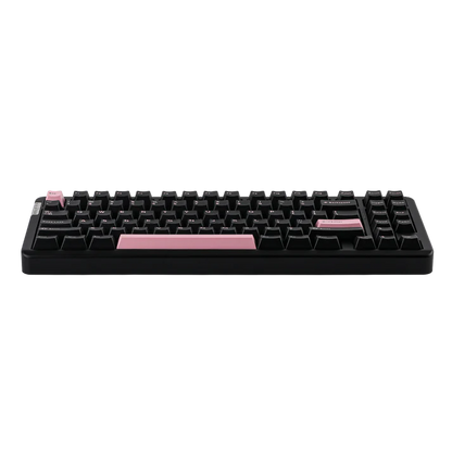 Leobog HI86 Black Pink, Aluminium Case, Hotswap RGB Gasket Bluetooth Wireless, 86% Layout, Tastatura Mecanica Gaming, Negru