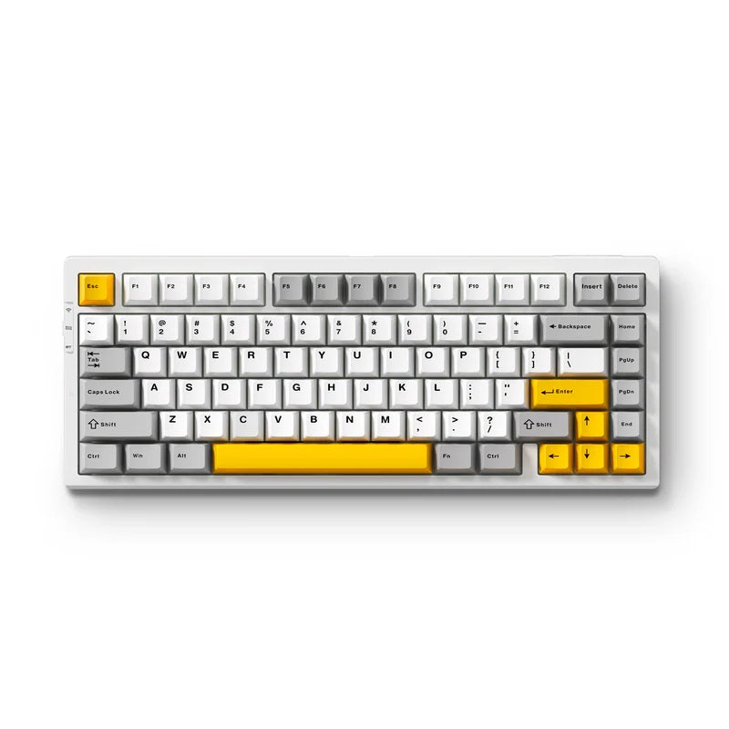 Mchose G75 PRO Grey Hotswap RGB Gasket Bluetooth Wireless