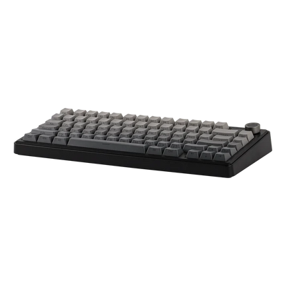 Aula F75 MAX Black Grey gradient (Side-Printed), Hotswap RGB Gasket Bluetooth Wireless, Tastatura Mecanica Gaming, Negru