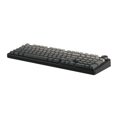 Aula F99 PRO Black Grey gradient (Side-Printed), Hotswap RGB Gasket Bluetooth Wireless, Tastatura Mecanica Gaming, Gri