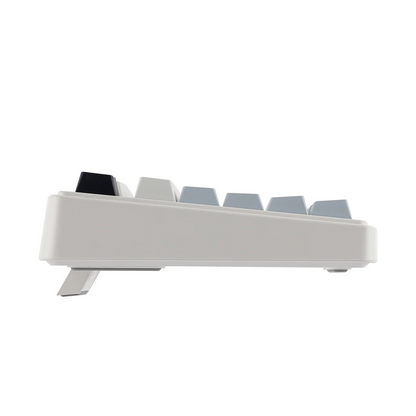 Aula F75 White Blue, Hotswap RGB Gasket Bluetooth Wireless, Tastatura Mecanica Gaming, Alb