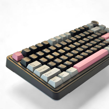 Aula S75 PRO Black Pink, Hotswap RGB Gasket Bluetooth Wireless, Tastatura Mecanica Gaming, Negru