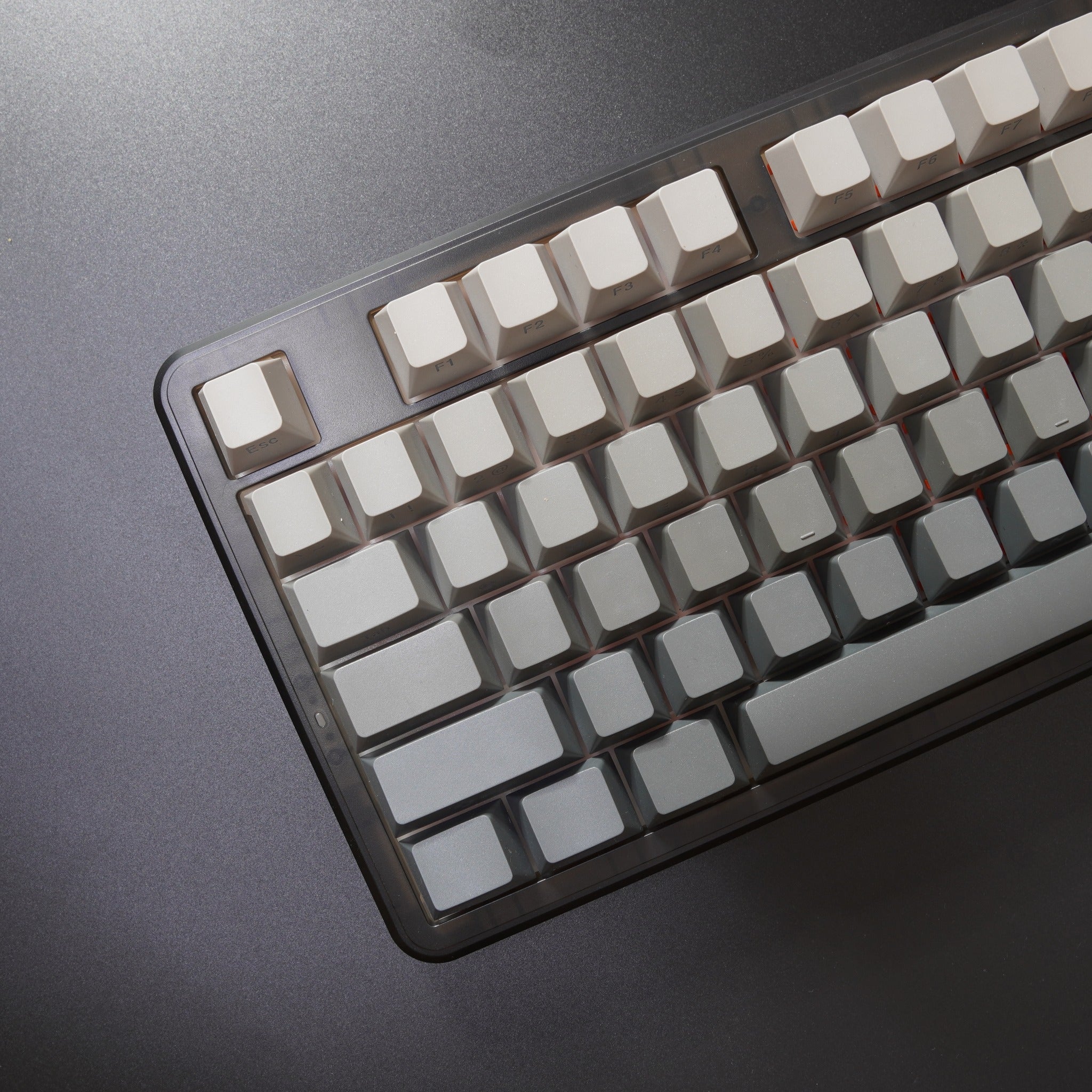 ୨୧RIBBON୨୧ページ Aula F87 PRO Black Grey gradient (Side-Printed), Hotswap RGB