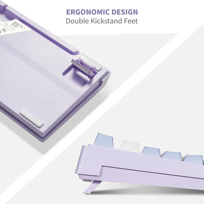 Hexgears M4 Purple Switch-uri Kailh Hotswap Gasket Tastatura Mecanica Gaming