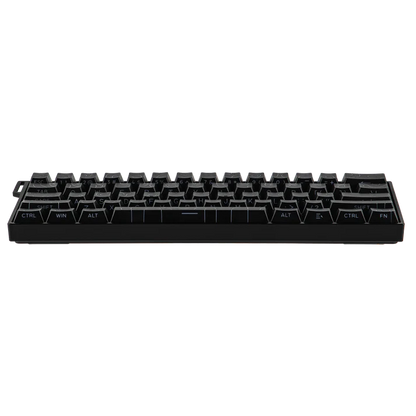 Aula MINI 60 HE MAX Black Contour, RGB Gasket, Hall Effect (Magnetica), Tastatura Gaming, Layout 60%, Negru