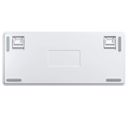 Aula F75 MAX White Blue, Hotswap RGB Gasket Bluetooth Wireless, Tastatura Mecanica Gaming, Alb