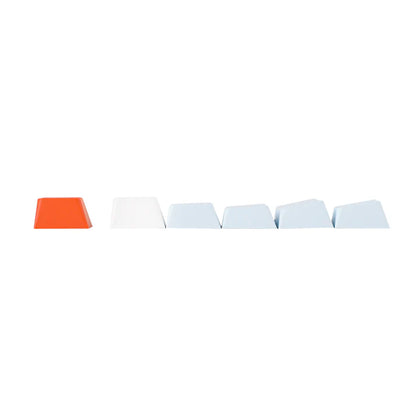 Aula F87 PRO White Blue, Hotswap RGB Gasket Bluetooth Wireless, Tastatura Mecanica Gaming, Alb
