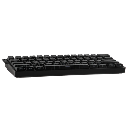 Aula MINI 60 HE MAX Black Contour, RGB Gasket, Hall Effect (Magnetica), Tastatura Gaming, Layout 60%, Negru