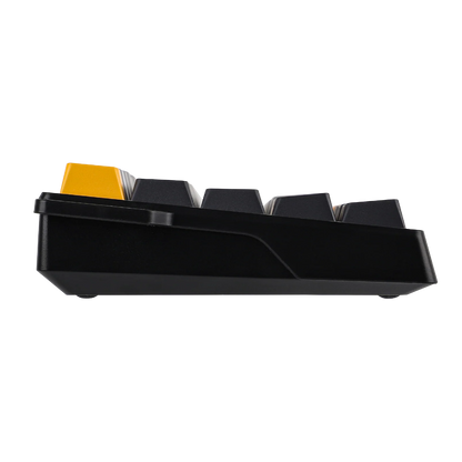 Aula WIN60 HE MAX Grey Yellow, RGB Gasket, Hall Effect (Magnetica), Tastatura Gaming, Layout 60%, Gri