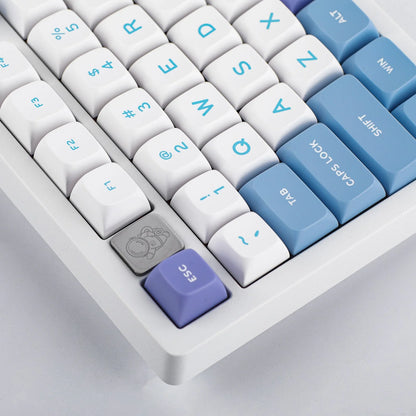 Leobog Hi75 Alb Hotswap RGB Gasket Tastatura Mecanica Gaming