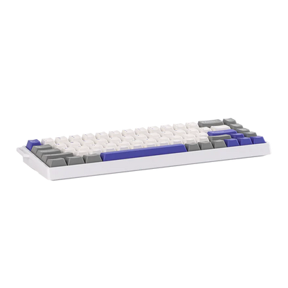 Aula WIN68 HE MAX White Blue, RGB Gasket, Hall Effect (Magnetica), Tastatura Gaming, Layout 65%, Alb