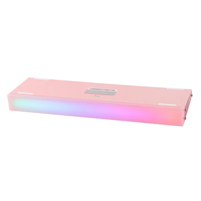 Aula HERO68 8K Pink, RGB Gasket, Hall Effect (Magnetica), Tastatura Gaming, Layout 65%, Roz